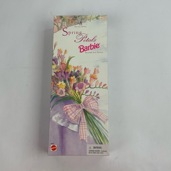 Spring Petals Barbie Special Edition collectible 1996 Mattel 2nd series NWT - Picture 8 of 12